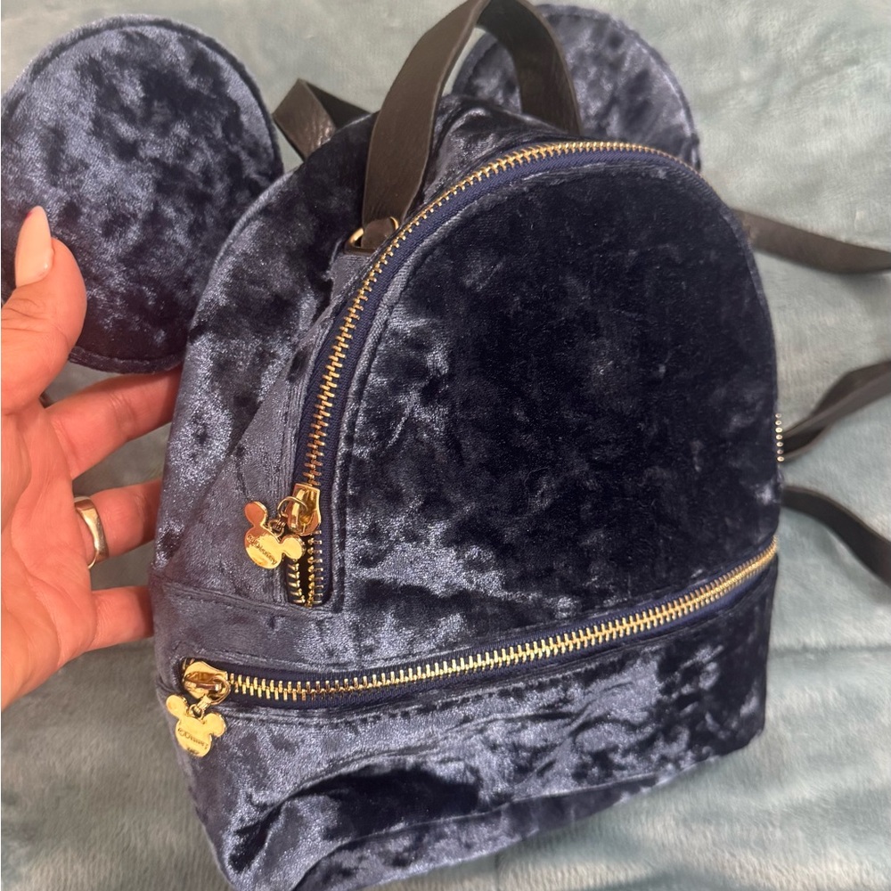 Kids' Black and Red Bow Backpack - Picture 2 of 7